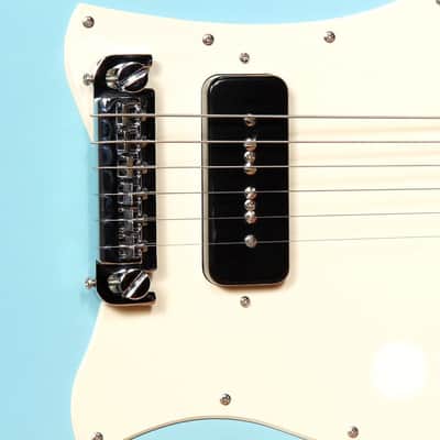GIBSON Ultra Rare Yamano Japanese Run SG JUNIOR Jr 60s Rare P-90! Blue 60343 image 9