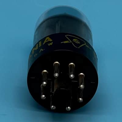 1950s Sylvania 6SN7GTB Vintage Chrome Top Preamp Tube! T297 image 5
