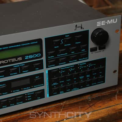 E-MU Systems Proteus 2500 Rackmount 128-Voice Sampler Module 2001 - Black image 4