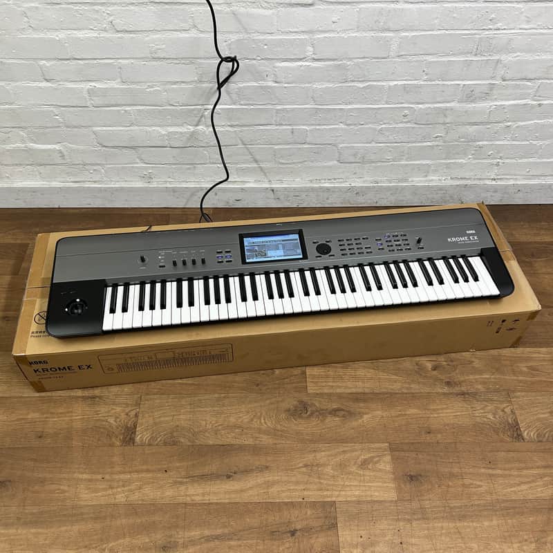 Korg Krome EX73 Music Workstation Keyboard; Serial No: 21512 | Second Hand image 1