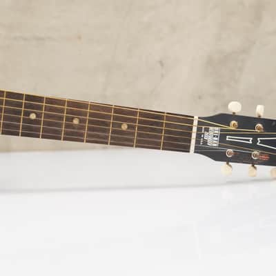 60s Fender F-70-B Uni-Bar Parlor Acoustic Slide Guitar F-1000 w/Soft Case #55890 image 6