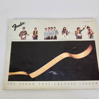 Fender Product Brochure 1982 - Paper image 1