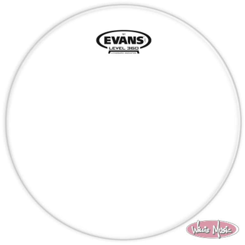 Evans TT14G1 G1 Clear Tenor Drum Head 14 inch image 1