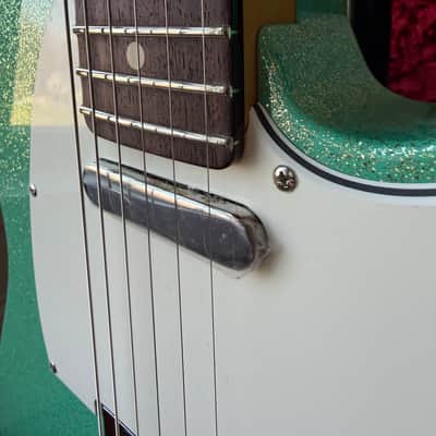 2025 Fender Custom Shop Telecaster W25 Custom Deluxe Limited Edition NOS - Seafoam Green Sparkle image 5