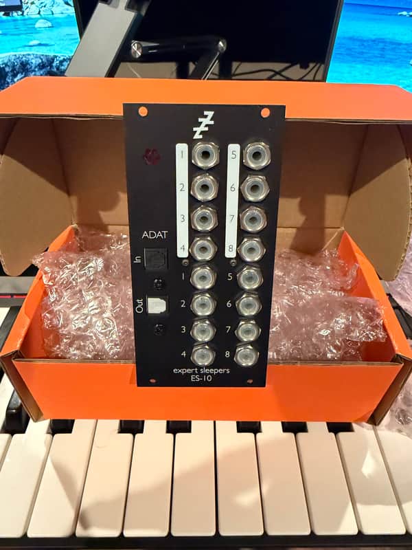 Expert Sleepers ES-10 Eurorack ADAT Lightpipe/CV Interface image 1