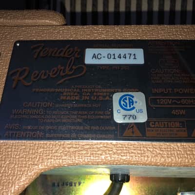 Fender Reverb Tank 1961 Brown Tolex image 8