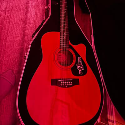 Yamaha FG411CE-12 - Natural image 8