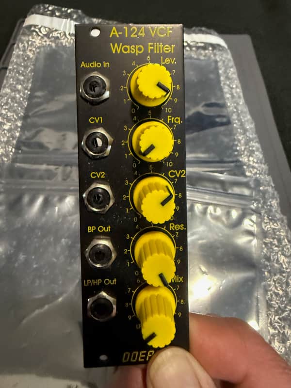 Doepfer A-124 VCF Wasp Filter Special Edition 2010s - Black with