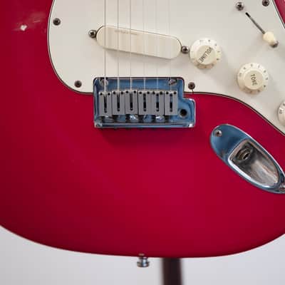 Fender USA Stratocaster Plus 1988 - in Raspberry Razzberry - Like John Mayer's image 13