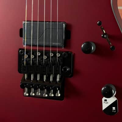 ESP LTD M-1000 Electric Guitar - Candy Apple Red Satin image 5