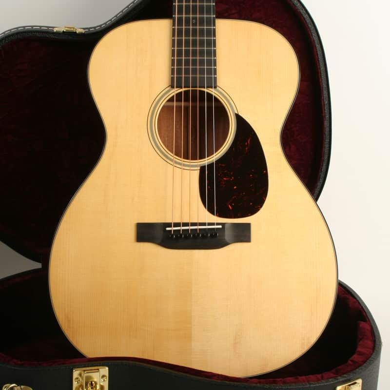 Martin Custom Shop OM Size 18 Style Adirondack Top Modified V Neck Profile 1-3/4" Nut 3040983 image 1