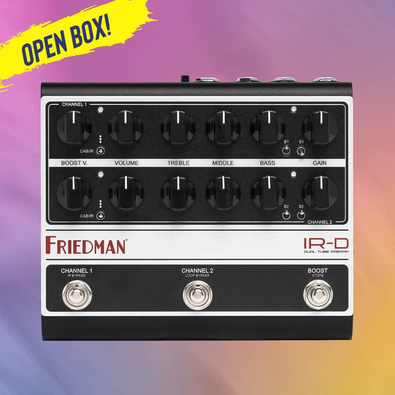 Friedman IR-D Dual Tube Preamp
