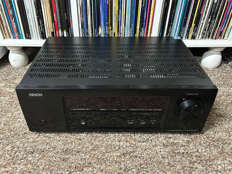 Denon AVR-E300 5.1-Ch Integrated Network AV Receiver 75W/Ch AirPlay 4K TESTED ✅ image 1