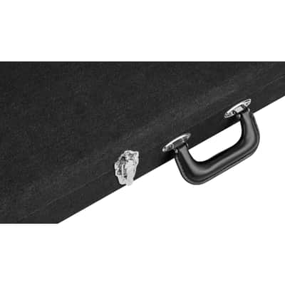 Fender X Wrangler Denim Strat / Tele Hardcase - Black image 3