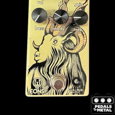 Walrus Audio Eons Five-State Fuzz 2022 - Present - Sandy Tan / Goat Graphic - X18751 image 2