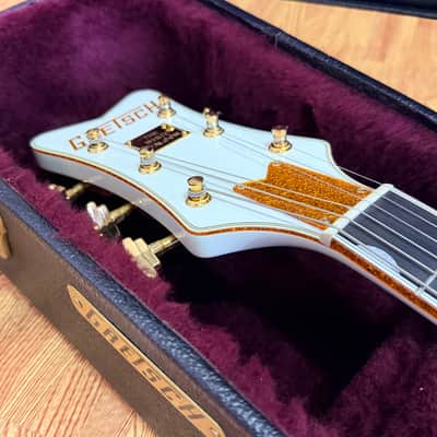 ✨MINT✨ 2013 Gretsch G6136T White Falcon MIJ~ Japan~ Bigsby~ Case & Docs~ Gold! image 12