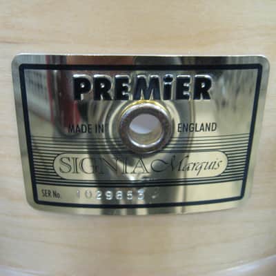 Premier 5.5X14" Signia Maple Snare Drum (Lot293-3-313) 2000's - Maple image 2
