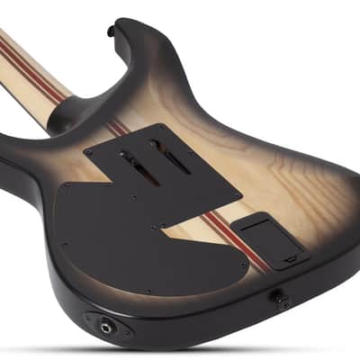 Schecter C-1 FR-S Pale Moon Natural Satin with Black Burst image 5