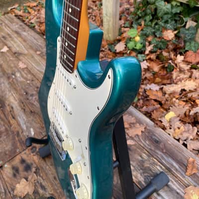 Fender American Standard Stratocaster with Matching Headstock, Rosewood Fretboard 1995 - Ocean Turquoise image 12