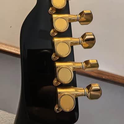 Fender Japan TLG80-550: A rare black and gold color scheme. image 2