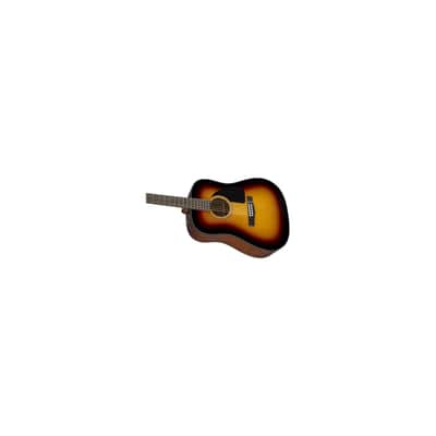 Fender CD-60 Dreadnought V3 w/Case, Walnut Fingerboard, Sunburst image 5
