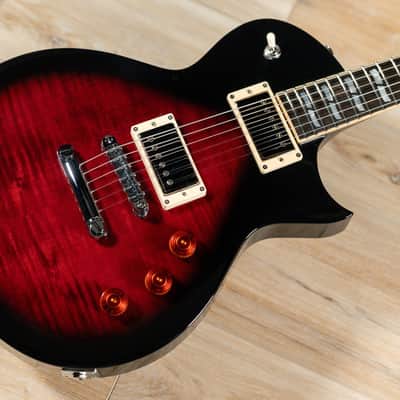ESP USA Eclipse Full Thickness w/ Seymour Duncans – See Thru Black Cherry image 9