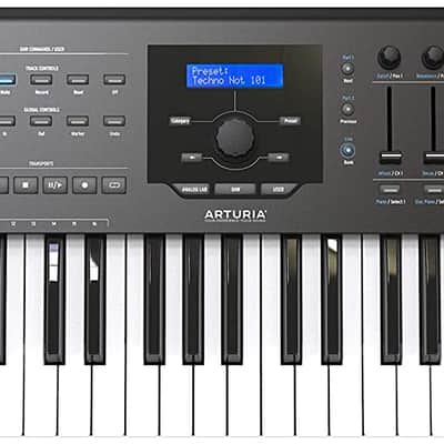 Arturia KeyLab 49 MKII Keyboard Controller (Black) Black