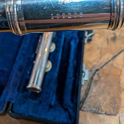 Gemeinhardt 2SP Straght-Headjoint Flute with Offset G 2010s - Silver-Plated image 8
