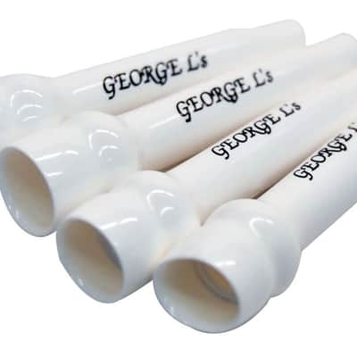 George L's .225 Straight Stress Relief Cable Jacket - White image 2