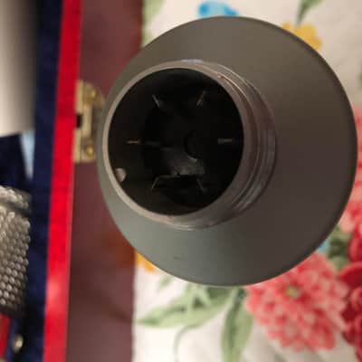 Skipper Wise's Blue U47 Microphone with EF86 Tube, Telefunken Body, Flight Case, PSU (U-47, U 47) image 13