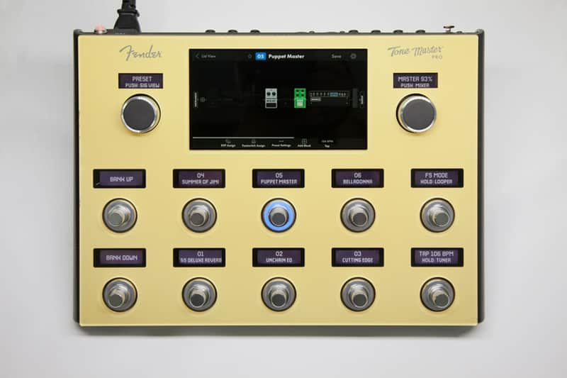 Fender Tone Master Pro Premium Acrylic Protective Cover Vintage Yellow image 1