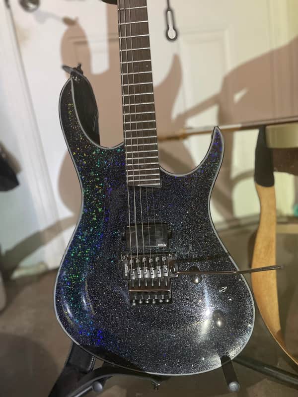 Balaguer Diablo 27 Fret 2022 - Galactic Sparkle image 1