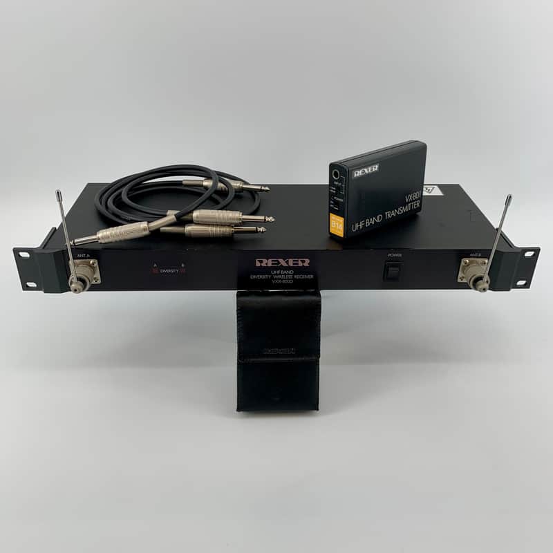 REXER VXR-800D Wireless Rack Mount Receiver with VX-801