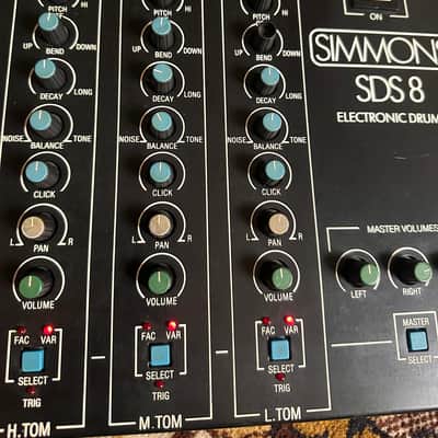 Simmons SDS8 5-Channel Drum Synthesizer 1983 - Black image 4