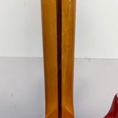 Used 2021 Squier Classic Vibe '50's Strat Stratocaster Electric Guitar Maple Fingerboard Fiesta Red image 16