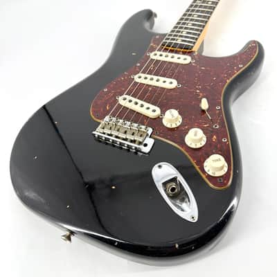 Fender Custom Shop '62 Reissue Stratocaster 2017 Fender Custom Shop ’62 Journeyman Relic Stratocaster - Black Relic image 2
