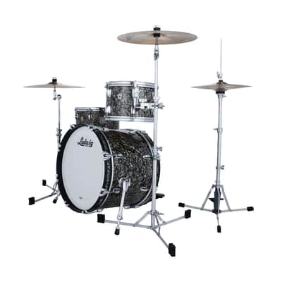 Ludwig Classic Maple Downbeat 3-Piece Drum Kit w/ 20" Kick - Moss Green image 2
