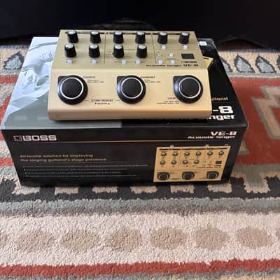 Boss VE-8 Acoustic Singer Pre-Amp 2016 - Present - White image 2