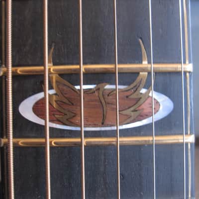 Ovation 2078-AV50-5 50th anniversary Adamas guitar elite flame maple neck 2016 Black image 4