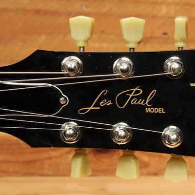 GIBSON 2011 LES PAUL 50s TRIBUTE T Worn Goldtop Relic! + Hard Case 10399 image 11