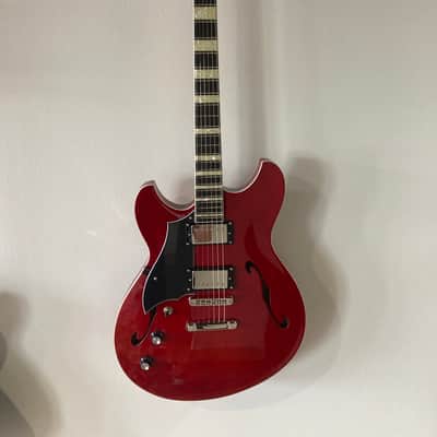 Rivolta Regata VII LH Double Bound Body Maple Top Set Mahogany Neck 6-String Electric Guitar w/Premium Soft Case For Left Handed Players image 1