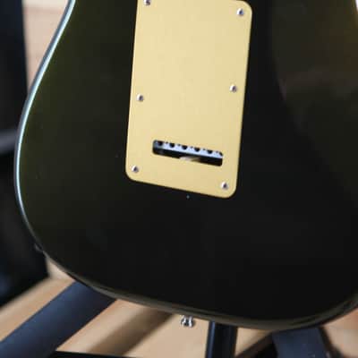 Fender American Ultra Stratocaster with Maple Fretboard - Texas Tea image 13