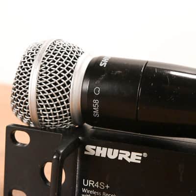Shure UR4S+ Wireless Receiver with one UR2/SM58 Handheld Mic - G1 Band CG01Z1M image 11