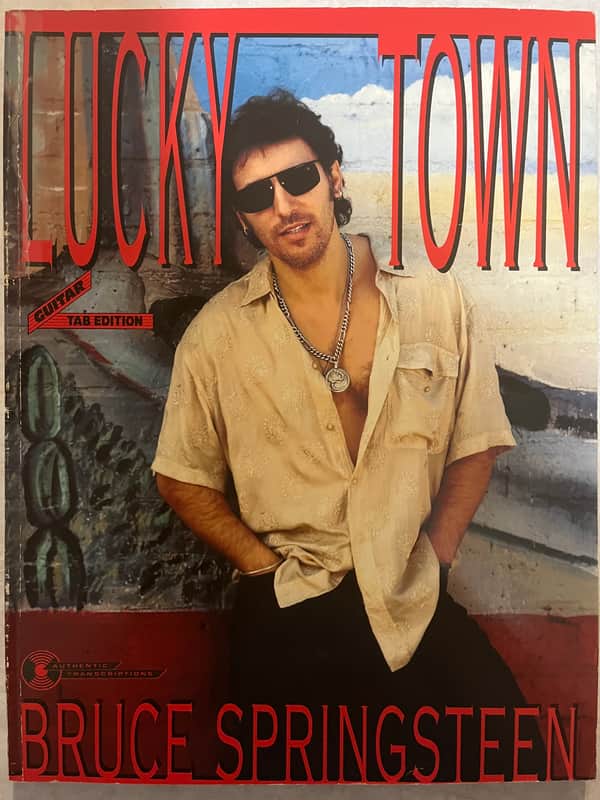Bruce Springsteen - Lucky Town - Guitar tab / tablature Book image 1