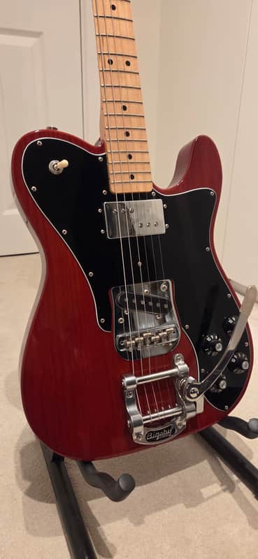Fender Classic Series '72 Telecaster Custom with Bigsby 2019 - 2020 - Sunset Orange image 1
