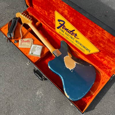 1964 Fender Jaguar - Gold Hardware Lake Placid Blue image 4
