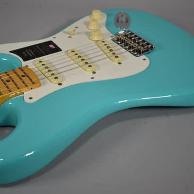 2024 Fender American Vintage II 1957 Stratocaster Seafoam Green w/OHSC image 9