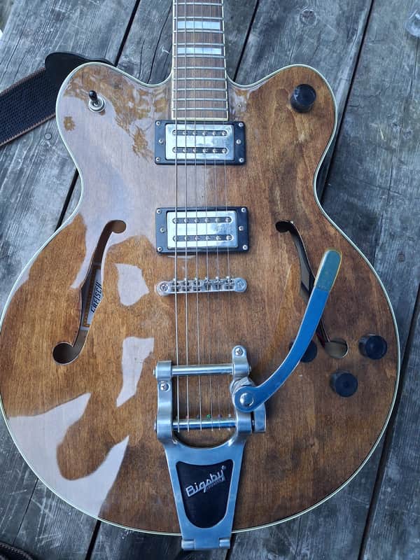 Gretsch G2622T Streamliner Center Block Double-Cut with Bigsby 2023 - Present - Steel Olive image 1