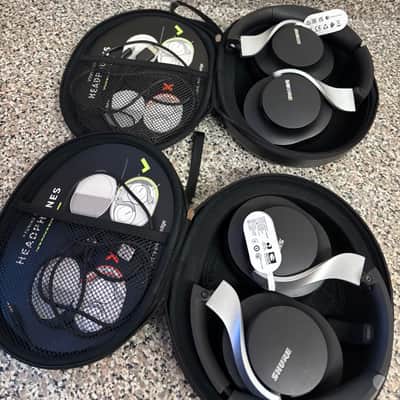 Shure AONIC 40 Wireless Noise Cancelling Headphones 2022 - Present - Black image 2
