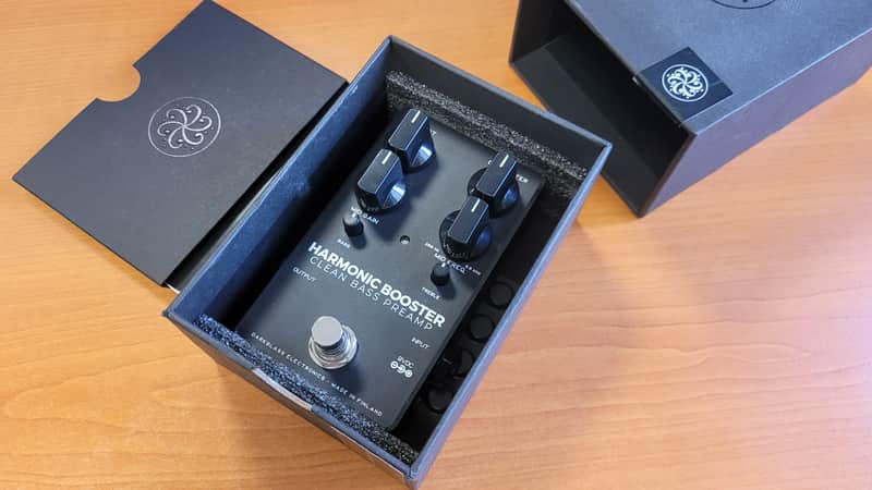 Darkglass Electronics Harmonic Booster Clean Bass Preamp 2019 - Present - Black image 1